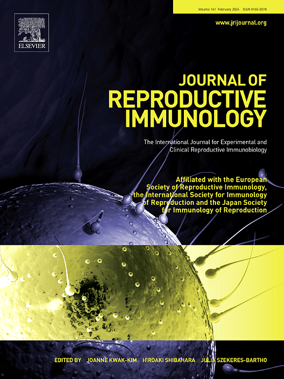 Go to journal home page - Journal of Reproductive Immunology